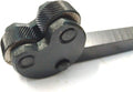 KNURLING TOOL PIVOT HEAD DIAMOND MEDIUM PITCH PATTERN 1/2" SQ. SHANK-LATHE ENGINEERING MACHINE TOOLS