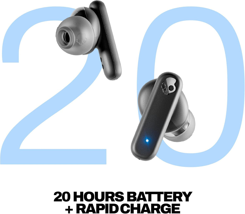 Smokin’ Buds Wireless Earbuds, Bluetooth Headphones, Noise Isolating Fit, Up to 20 Hours Battery, IPX4 Sweat and