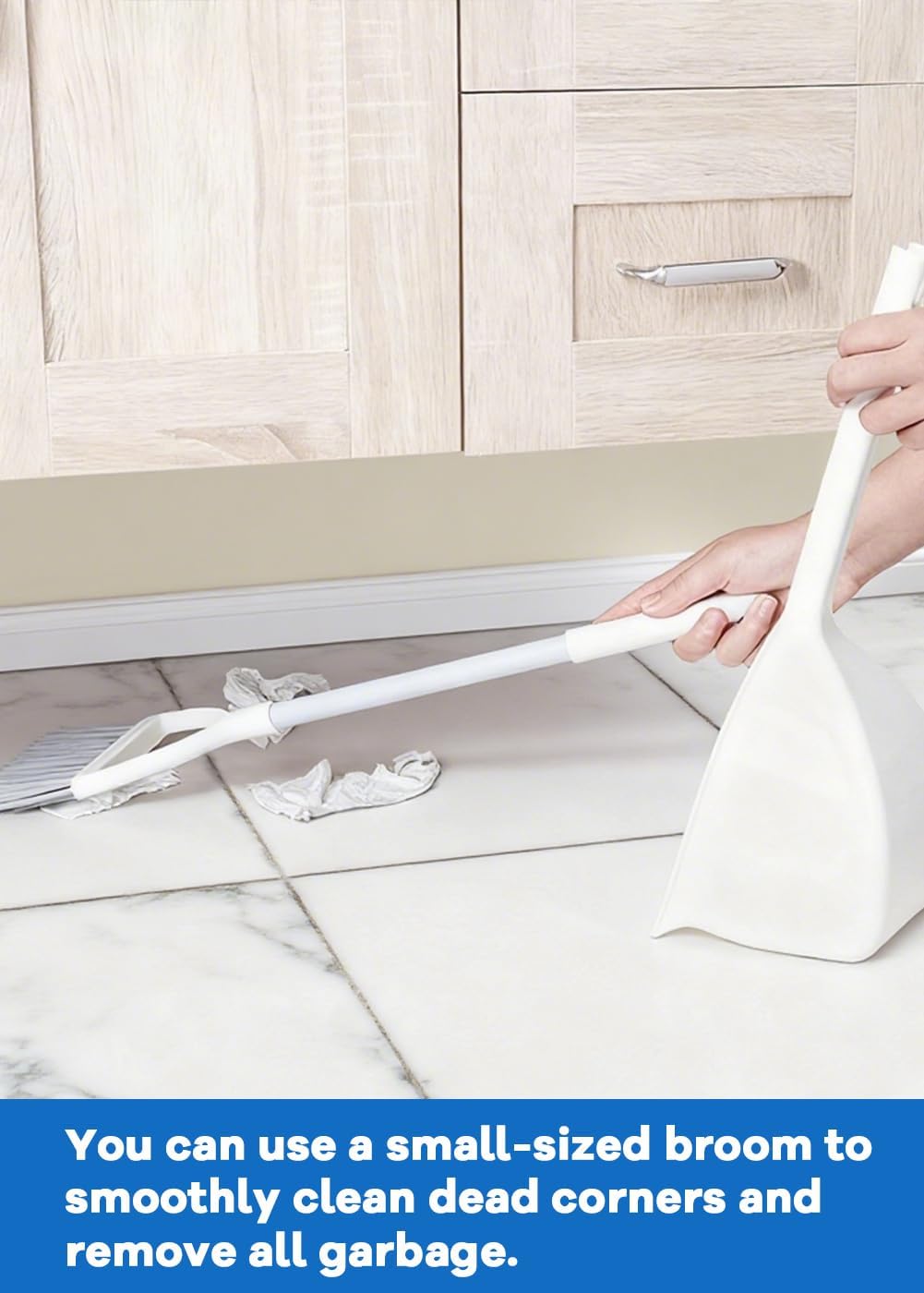 Small Broom and Dustpan Set, Household Mini Broom and Dustpan Set, Mini Broom and Cleaning Set Suitable for Various