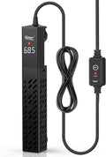 Upgrade Ceramic Aquarium Heater, 200W Digital Fish Tank Heater with Automatic Power-Off and Over-Temperature
