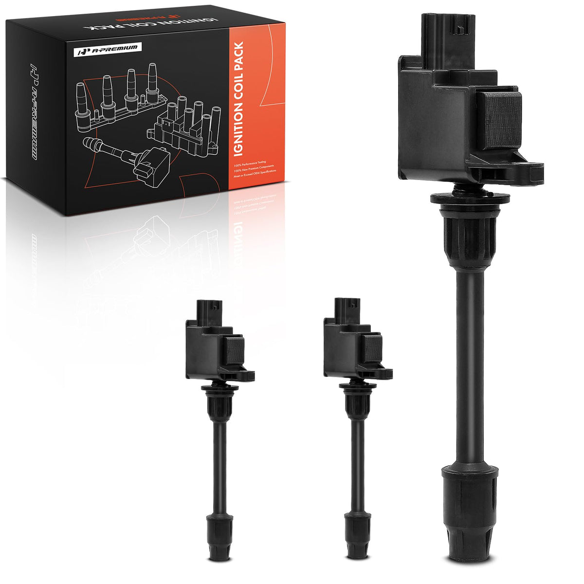 A-Premium Engine Ignition Coil Pack Compatible with Nissan & Infiniti