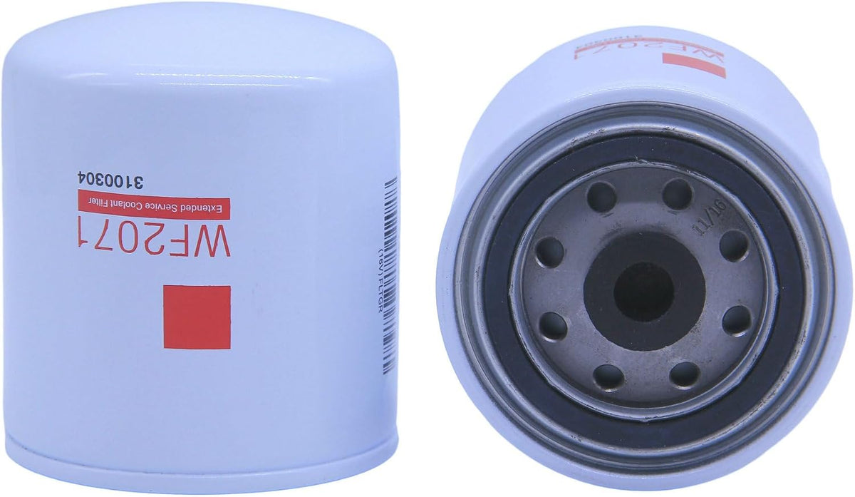 2 PCS WF2071 Coolant Filter Fits Cummins and CAT C-7 8 9 10, 3116, 3306
