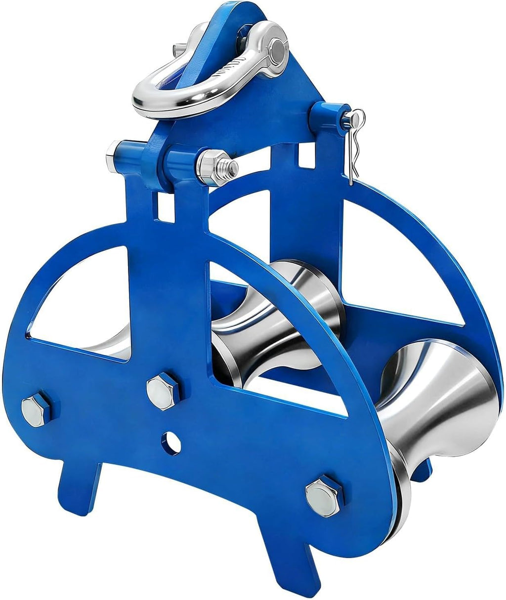 Craftspire 50KN 3 Wheel Cable Puller Sheave with Shackle