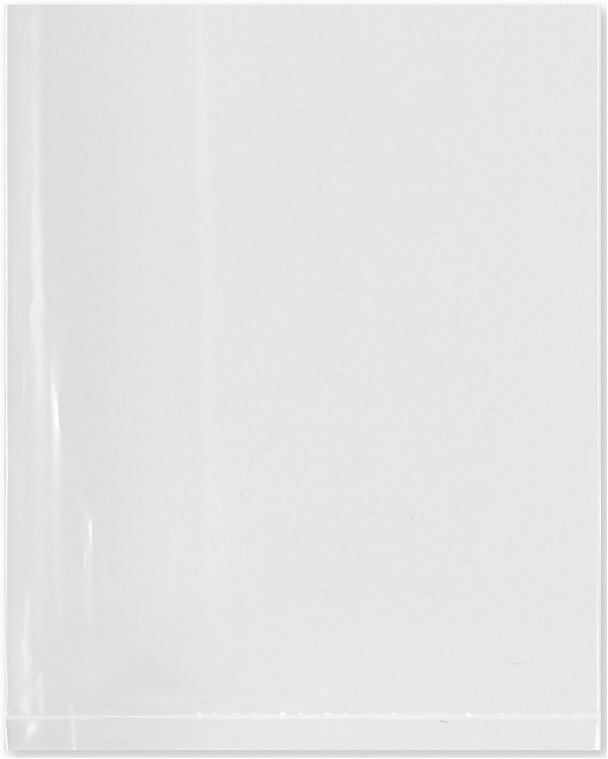 4 x 5 inch, 2 Mil Flat Open Clear Poly Bags (Case of 1,000)