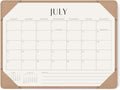 Desk Calendar 2026 - 2027 with Desktop Mat, Desk Pad Calendar From July 2026 to December 2027 14x10.5 inch, Desk