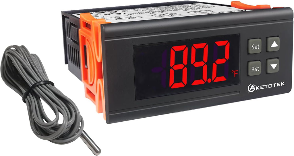 KETOTEK Heating PID Temperature Controller Dimming Thermostat 2A 120V 240W