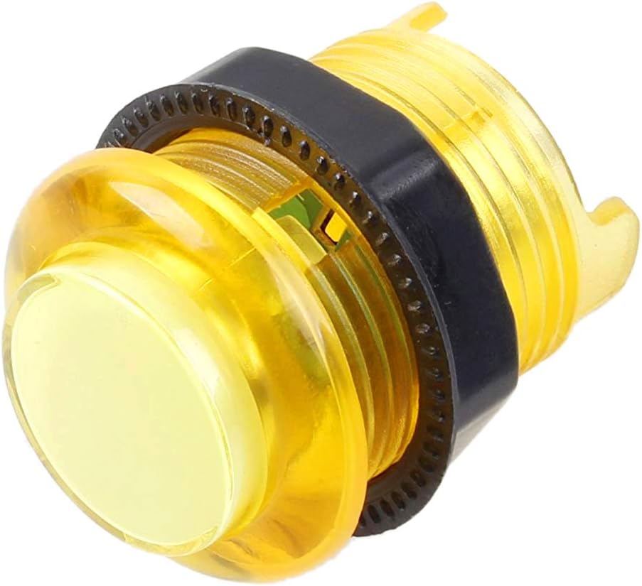5X 30mm Arcade LED Lights Push Button Built-in Switch 5V Illuminated Buttons for Arcade Machine Games DIY Kit Parts