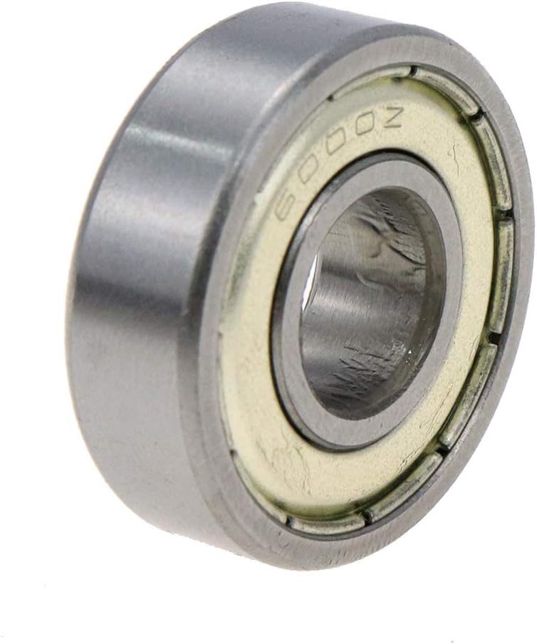 6000Z Double Shielded Ball Bearings 26 x 10 x 8mm - 10pcs