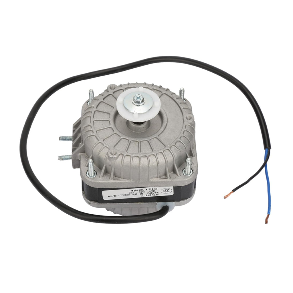 YZF10-20 Condenser Motor 33W 220V 0.25A 1300 RPM Fit for Refrigerator Industry Condenser Fan Motor ac Condenser Fan Motor Replacement Condenser Fan Motor attic Fan Motor
