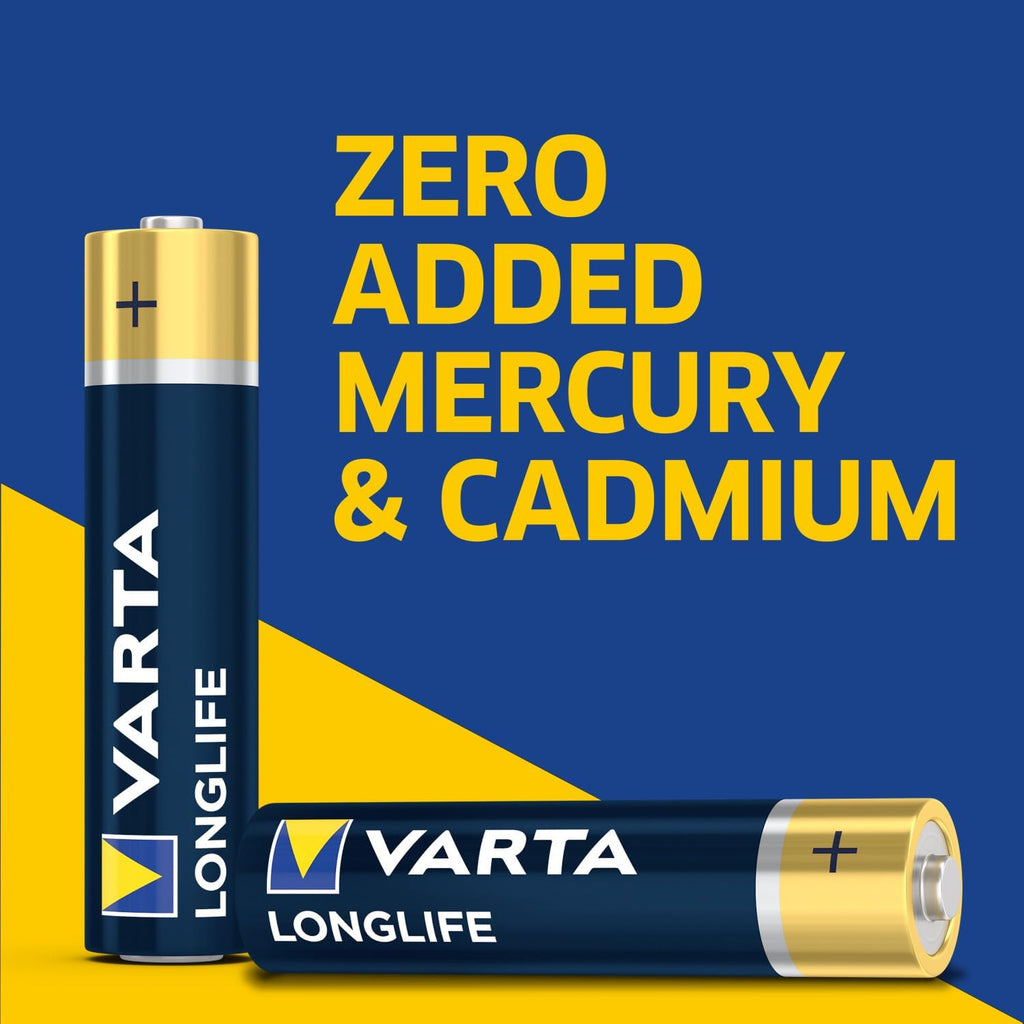 Longlife AAA Batteries (48 Pack), Alkaline Triple A Battery