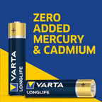 Longlife AAA Batteries (48 Pack), Alkaline Triple A Battery
