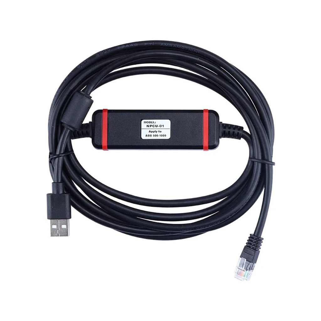 PLC Programming Cable NPCU-01 for ABB Debugging Cable ACS800 ACS600 1000 DCS500 Download Line