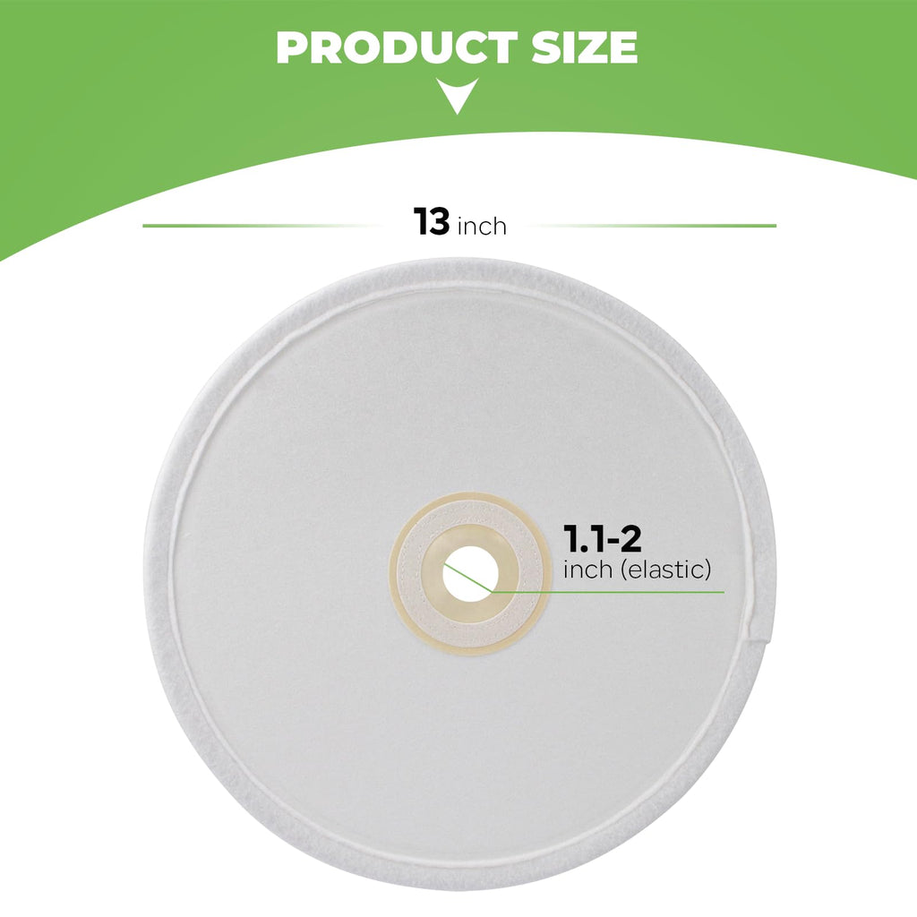13 Inch Secondary Filter Replacement for Nutone Central Vacuum Power Unit