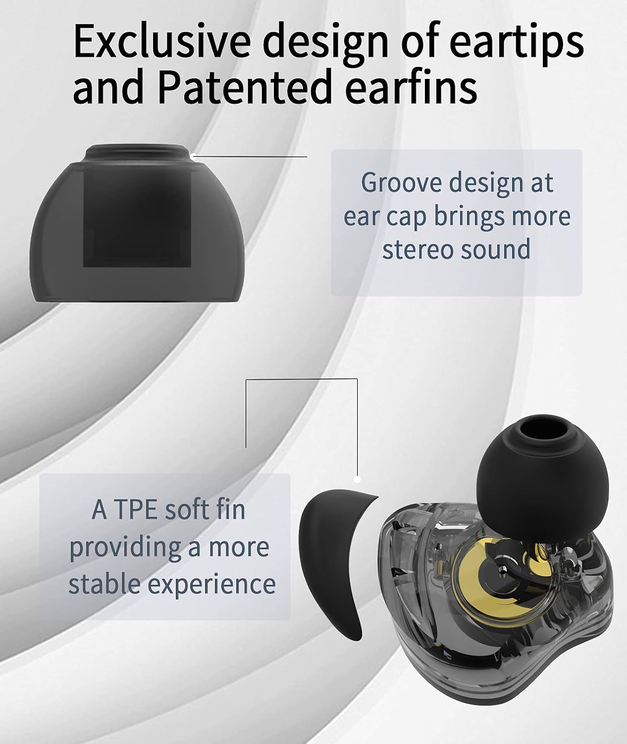 CCZ Melody in Ear Monitor, Dynamic Hybrid Dual Driver in Ear Earphones 1BA+1DD HiFi Wired Headphones Musicians IEM
