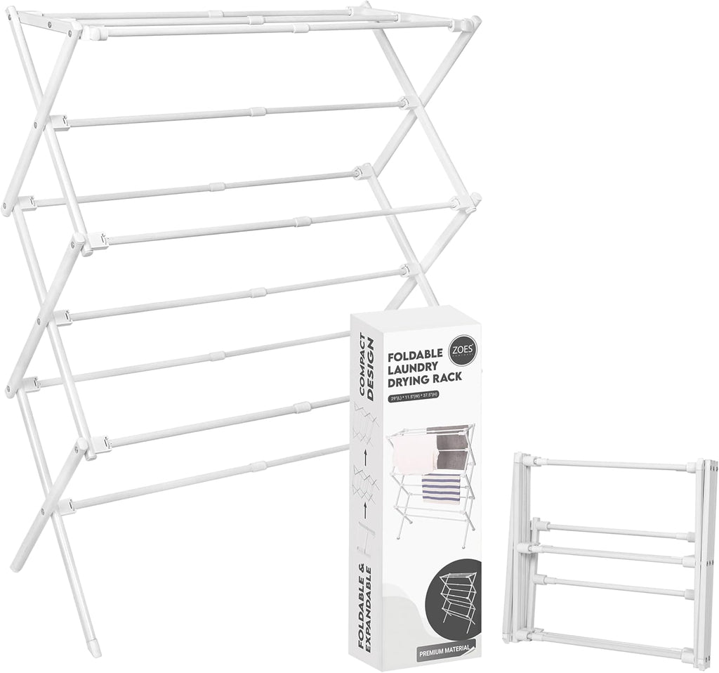 2026 Enhanced Clothes Drying Rack | Foldable Drying Rack Clothing for Laundry | Small Collapsible Portable Dryers for