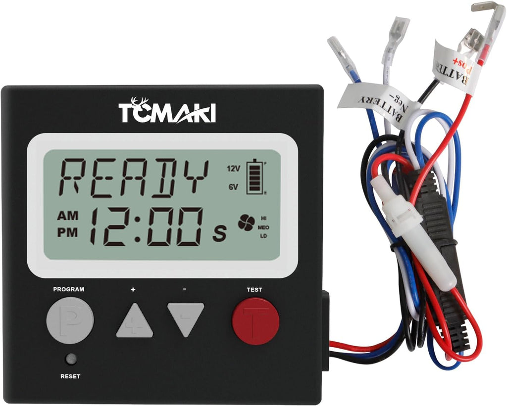 Game Feeder Digital Timer 6V/12V Kit for 8 Feed Time