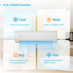 9,000BTU Mini Split Air Conditioner with Pre-Charged Heat Pump
