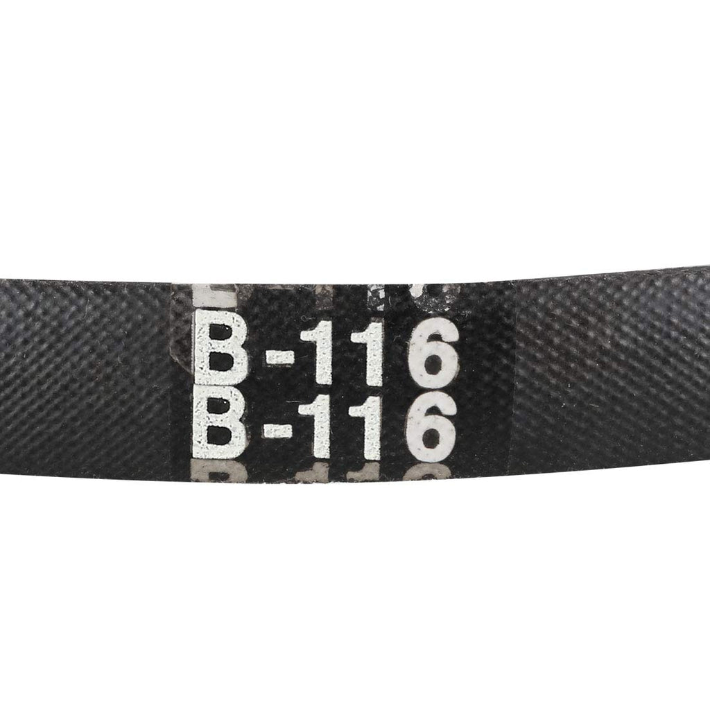 uxcell B-116 V-Belts 116" Inner Length, B-Section Rubber Drive Belt