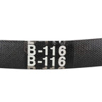 uxcell B-116 V-Belts 116" Inner Length, B-Section Rubber Drive Belt