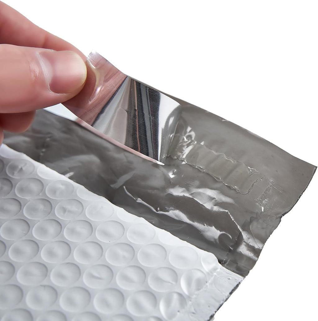 25 ct #0 Poly Bubble Mailers 6.5 x 9 Inch Bubble Lined Poly Mailer. Tear-proof, Water-resistant and Postage-saving