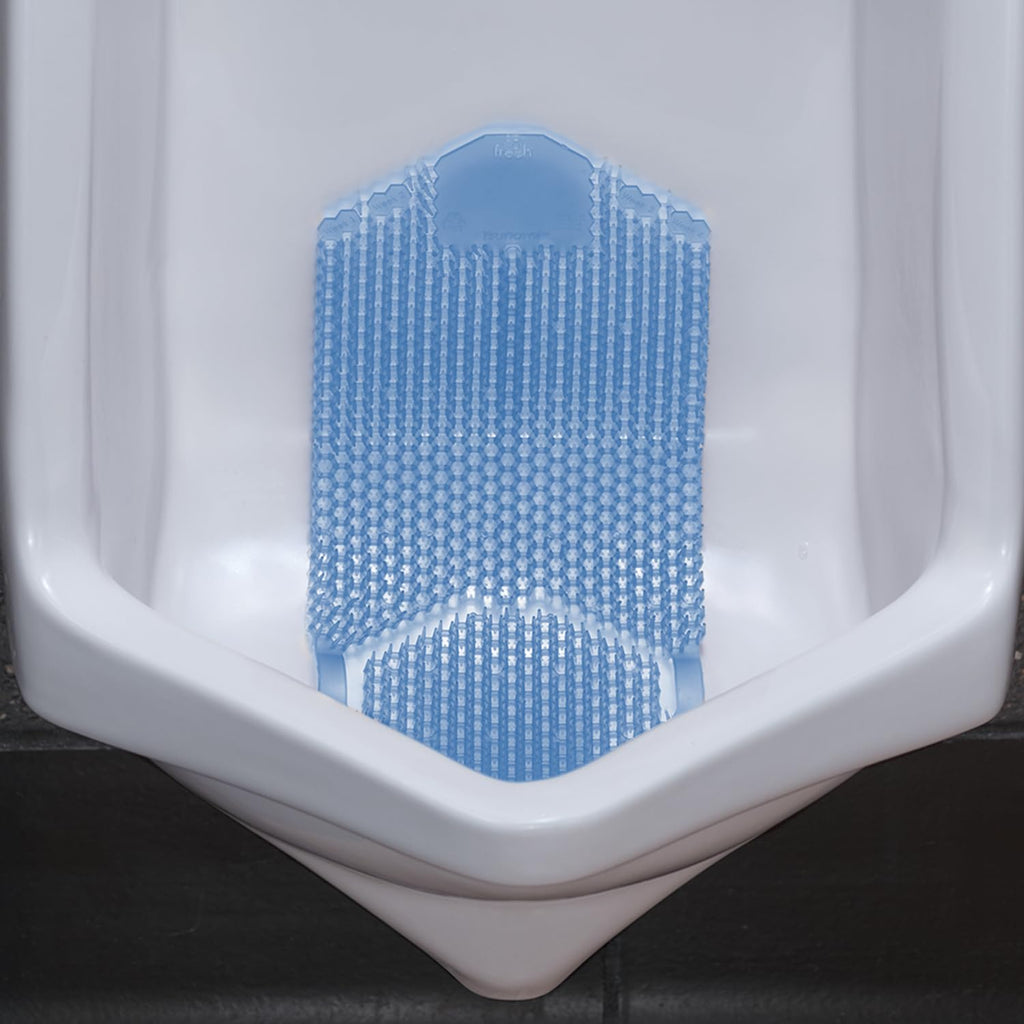 Tsunami 60 Day Vertical Urinal Screen No Mounting No Suction Cups Reversable Double Sided Design Maximum Splash