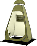 Pop Up Shower Tent, Portable Changing Tent with Rain Shelter & Windows, Privacy Tent for Camping, Toilet or Bathroom