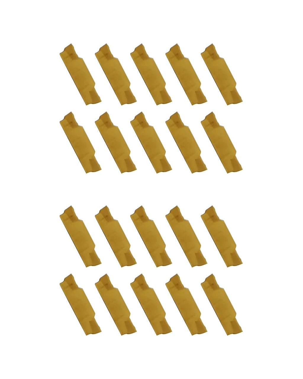 20Pcs MGMN300-M (3mm) Grooving Cut-Off Carbide Inserts