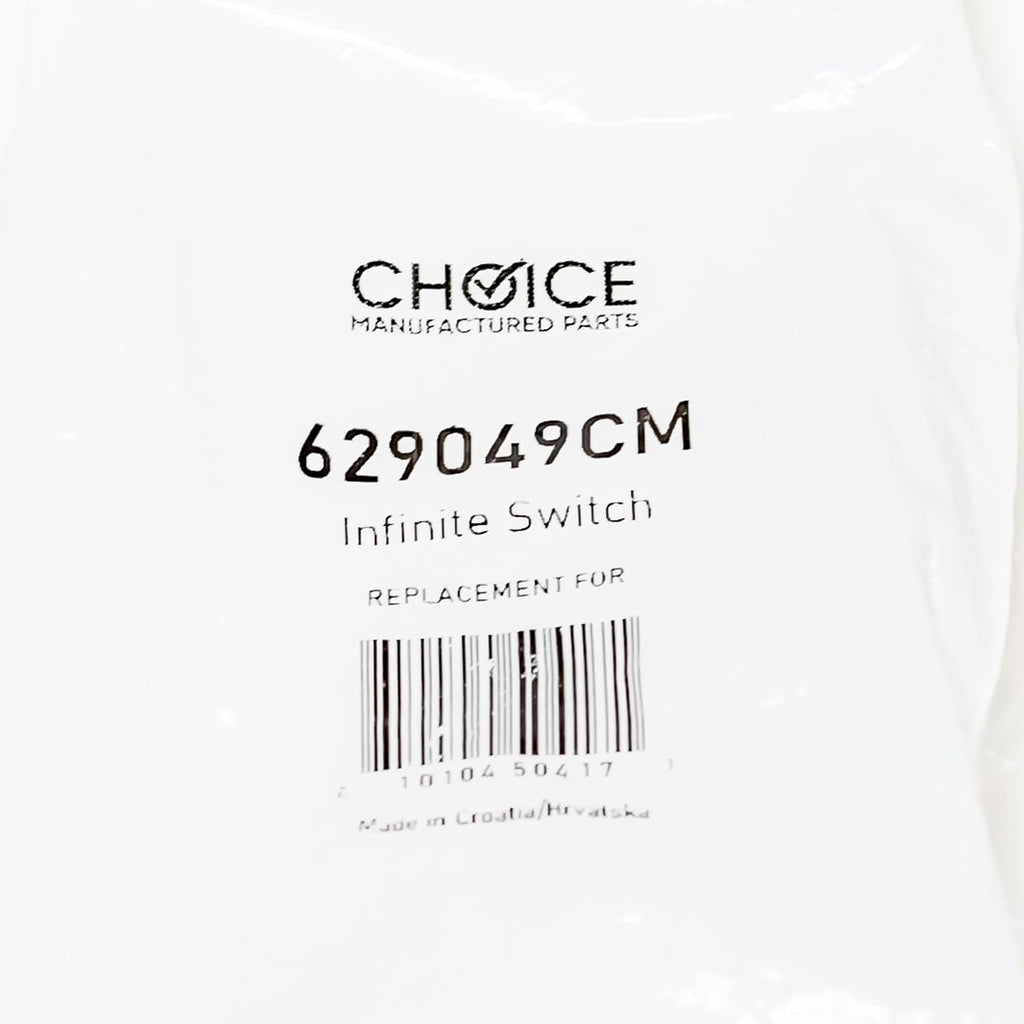 Choice Part 00629049 for Bosch Energy Regulator Range Stove Infinite Burner Switch Control
