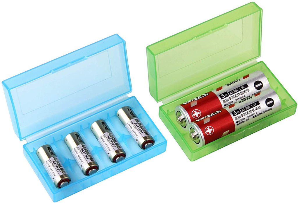 6pcs-Battery Storage Case for 18650 or CR123A Battery