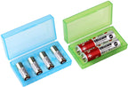 6pcs-Battery Storage Case for 18650 or CR123A Battery