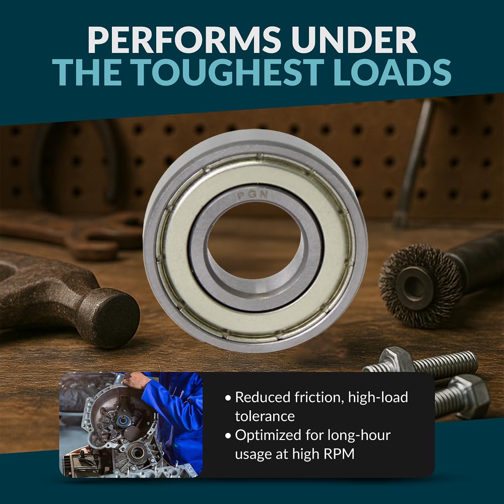 PGN 608-ZZ (10 Pack) Ball Bearing 8x22x7mm Chrome Steel Shielded