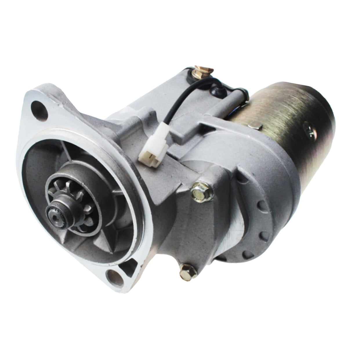 OCTOT 7253205 Starter Fits for Bobcat Excavator E25 E26 E27 E27Z E32 E32i E34 E35 E35i E35Z E37 E42 E45 E50 E55 E85