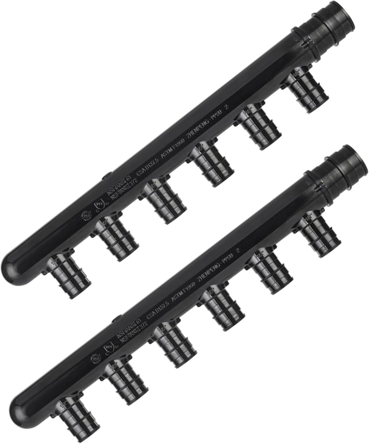2Pcs EFIELD 6 Outlet Closed Pex-A Expansion Poly Manifold(PPSU1960096-2)