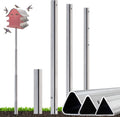 12FT Triangular Purple Martin House Pole, Only Compatible with S&K Purple Martin Houses (12 & 16 Rooms), House Not