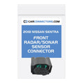 Front Radar Sonar Sensor Connector for 2018 Nissan Sentra