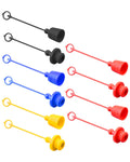 5Set 3/8" Hydraulic Coupler Dust Cap Fit for John Deere Sub Compact Tractor