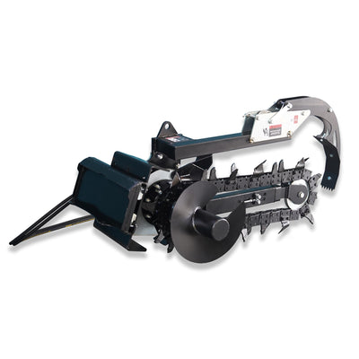 Mini Hydraulic Trencher Skid Steer Attachment 5.85" Cutting Width