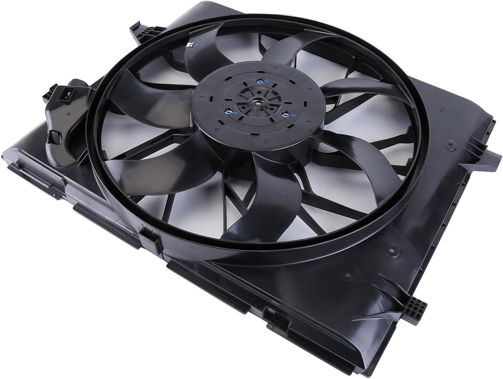 Radiator Cooling Fan Assembly 621134 55038994AI CH3115175 Compatible for Dodge for Durango 2011-2013, for Jeep for Grand Cherokee 2011-2013