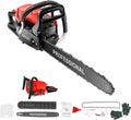 58cc Gas Chainsaw, 20 Inch Gas Powered Chainsaws with Tool Bag, 3.6HP 2-Cycle Handheld Cordless Petrol Gasoline Chain