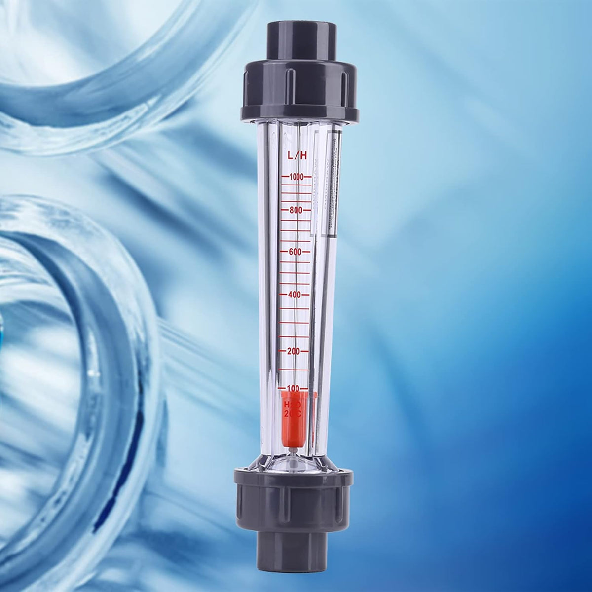 LZS-15D Water Flow Meter, 100-1000 L/H, for DN15 1/2 Inch Pipe