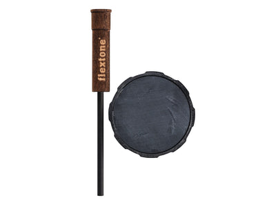 Hunting Loud Realistic Sounds Weatherproof Pot Luck Glass Friction Plate Turkey Call with Carbon Striker