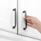 10 Pack 5 in Oil Rubbed Bronze Cabinet Pulls, Drawer Handles 1817