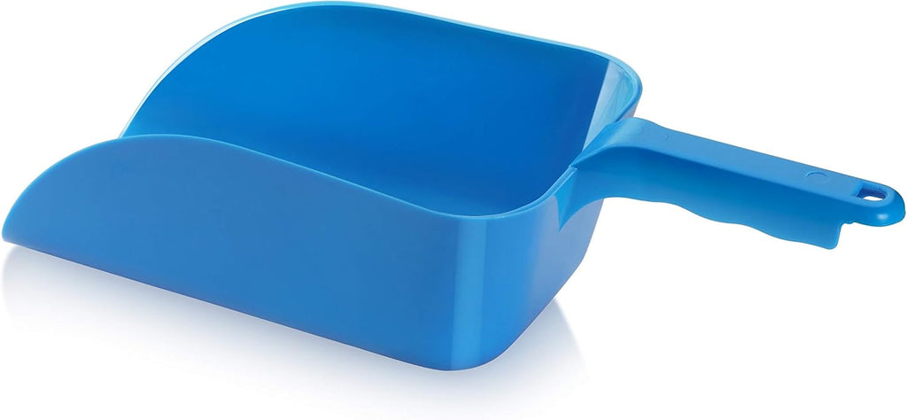 Polycarbonate Plastic Utility Ice Scoop, Blue, 64 oz