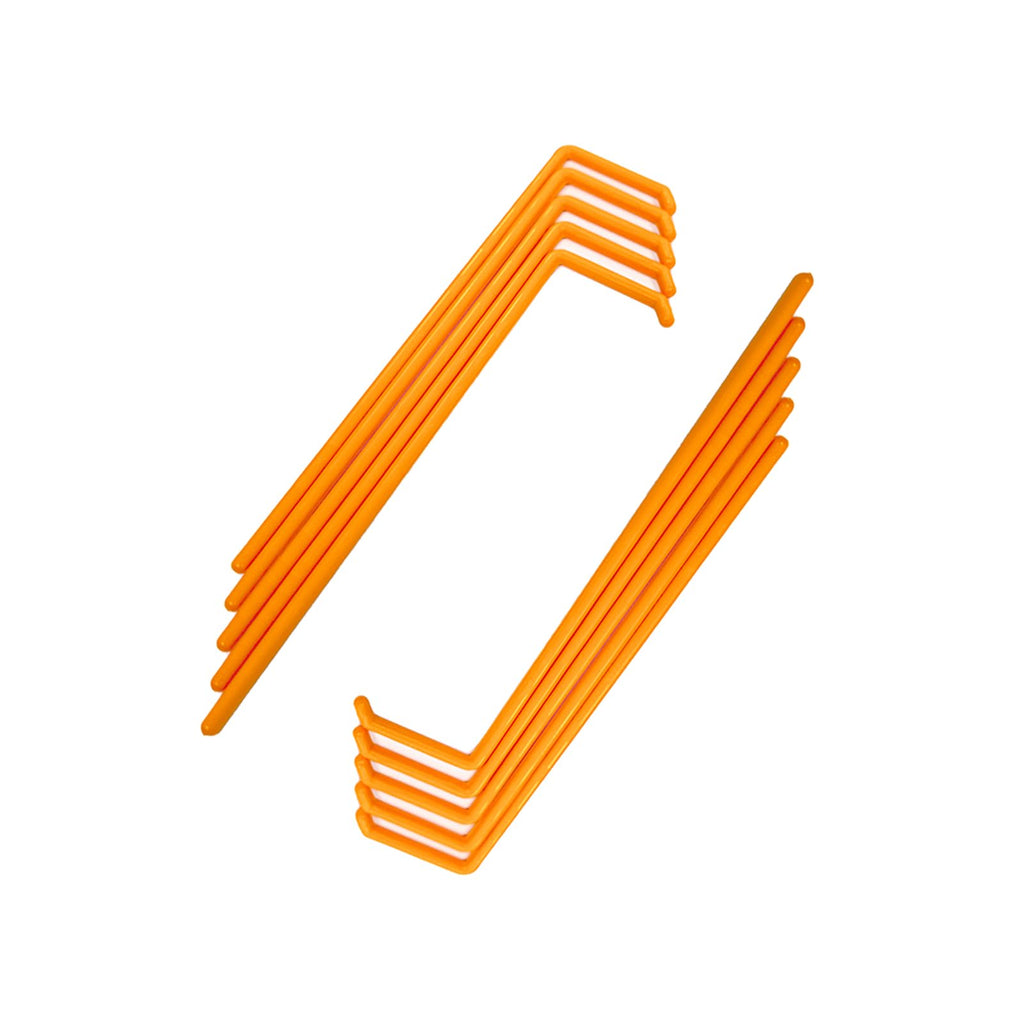 Cell Spreaders, L-Shaped, Sterile, Orange, Bulk Package, 500Pcs