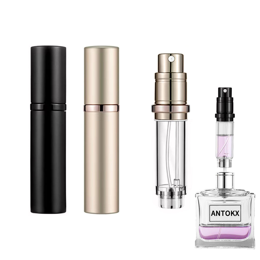 2-Pack 5ML Perfume Bottle Refillable Atomizer, Cologne Spray Bottle Travel