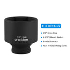 Qtcial 1-1/2 Inch Element Socket for Residential Water Heaters
