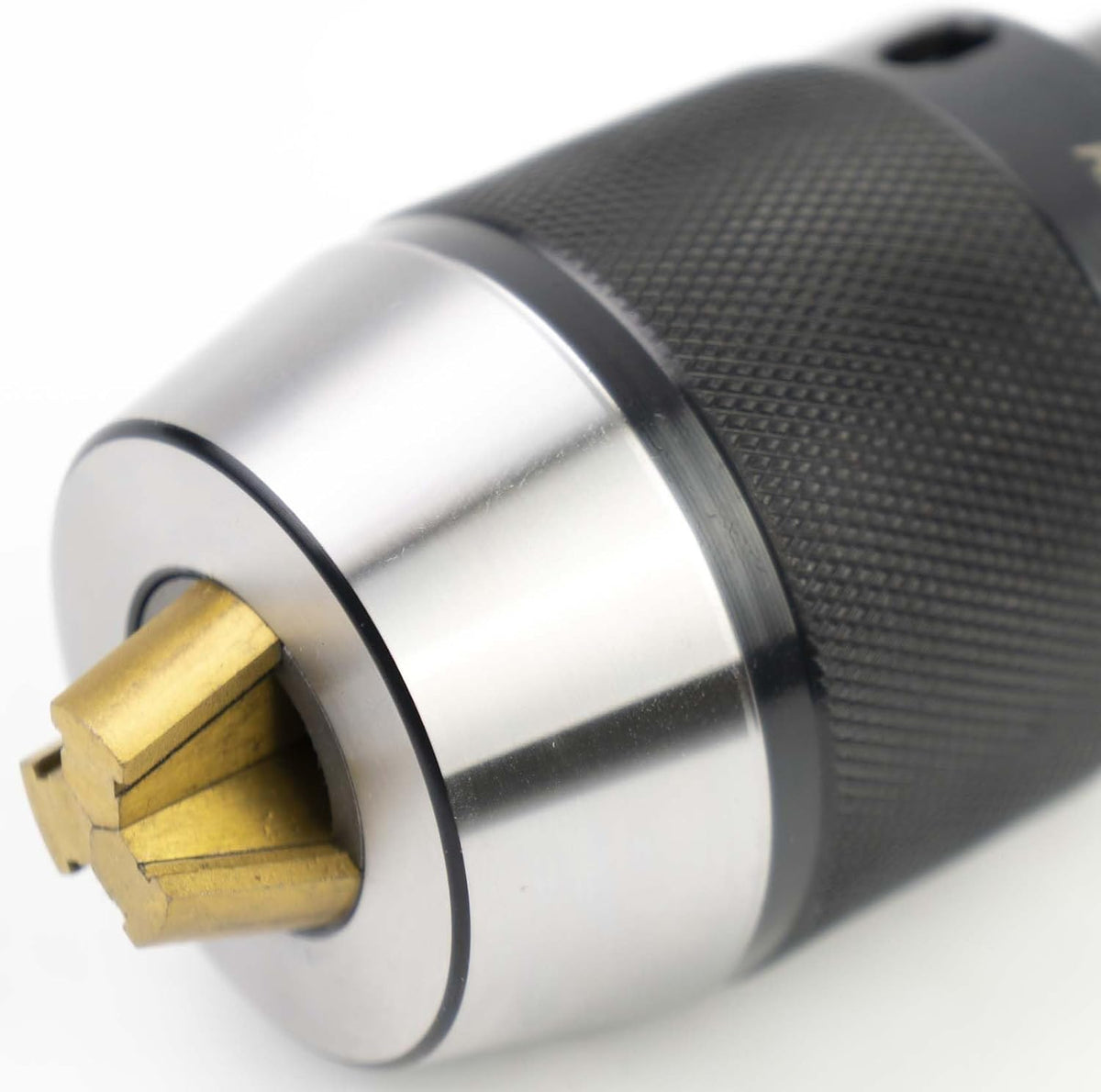 1/32"-5/8" MT2 Integrated Keyless Drill Chuck(Titanium Jaws)