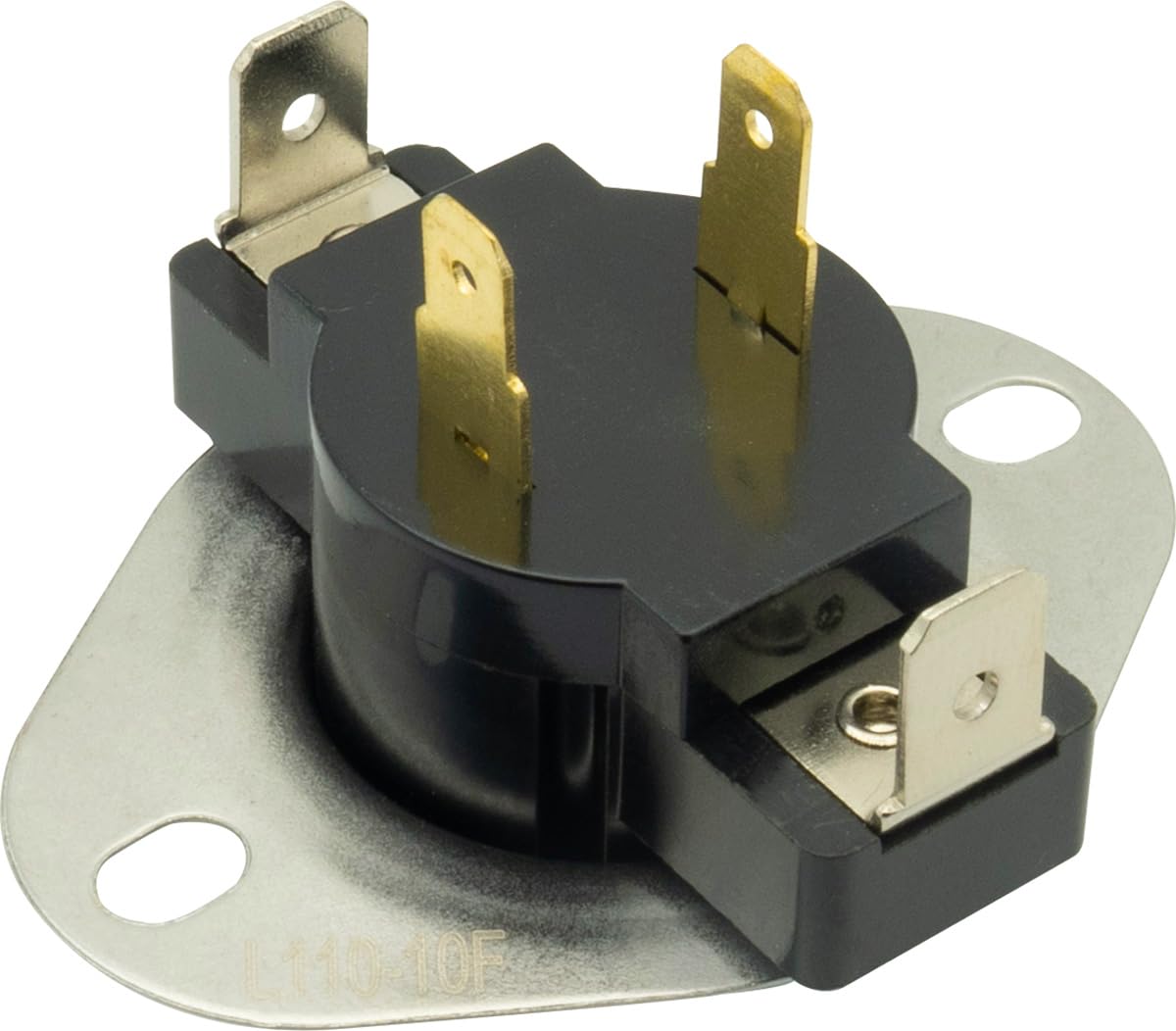 47-22860-06 Furnace Thermostat Auto Reset SPST N/C Limit Switch L110-10F Compatible with Rheem Ruud HVAC Replacements 47-22860-02 47-22860-04