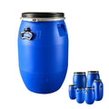 Plastic Water Storage Barrel with Lid, Food Grade, Air Tight, for Shipping, Industrial Use, and Rain Water