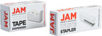 Office & Desk Sets - 1 Stapler & 1 Tape Dispenser - White - 2/Pack
